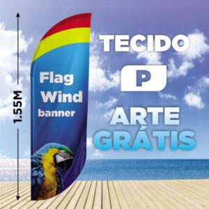 Tecido Wind Banner Japan Designers